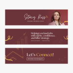 3 Professional Linkedin banner for Career Coach